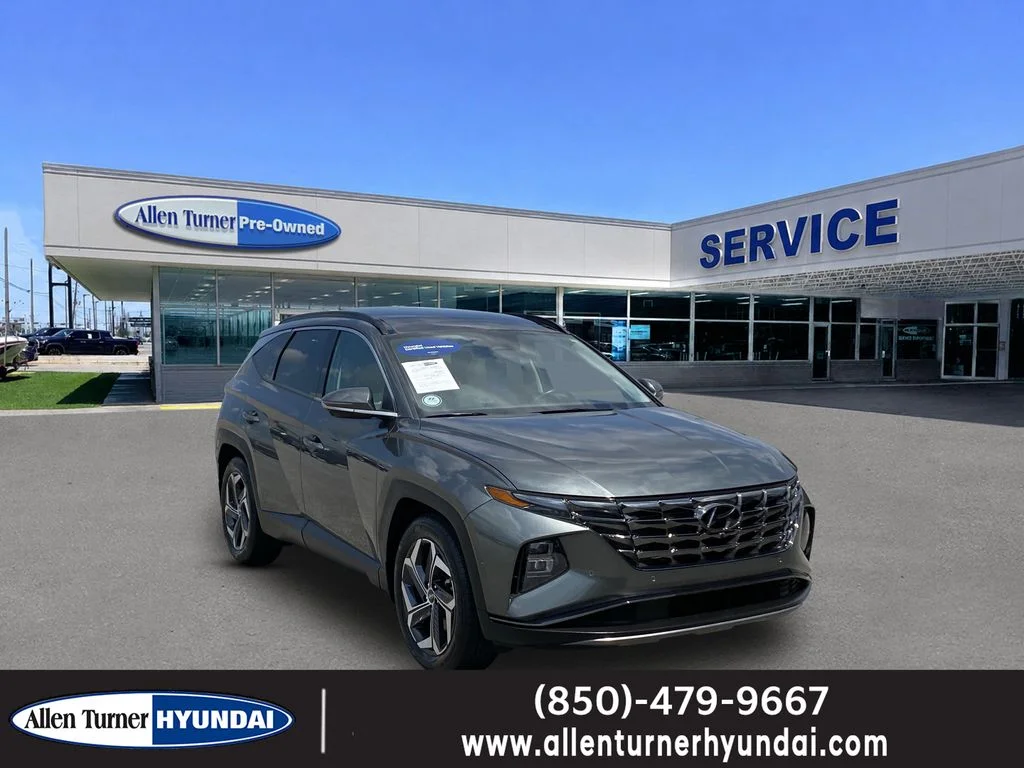 Used 2022 Amazon Gray Hyundai Limited image 1