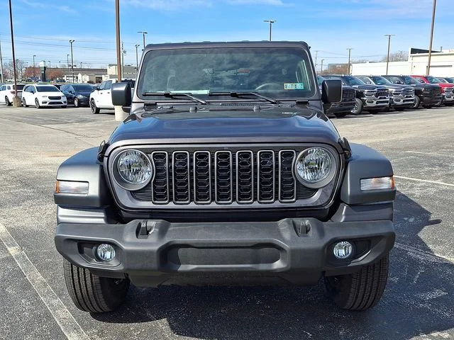 New 2026 Gray Jeep Sport image 2