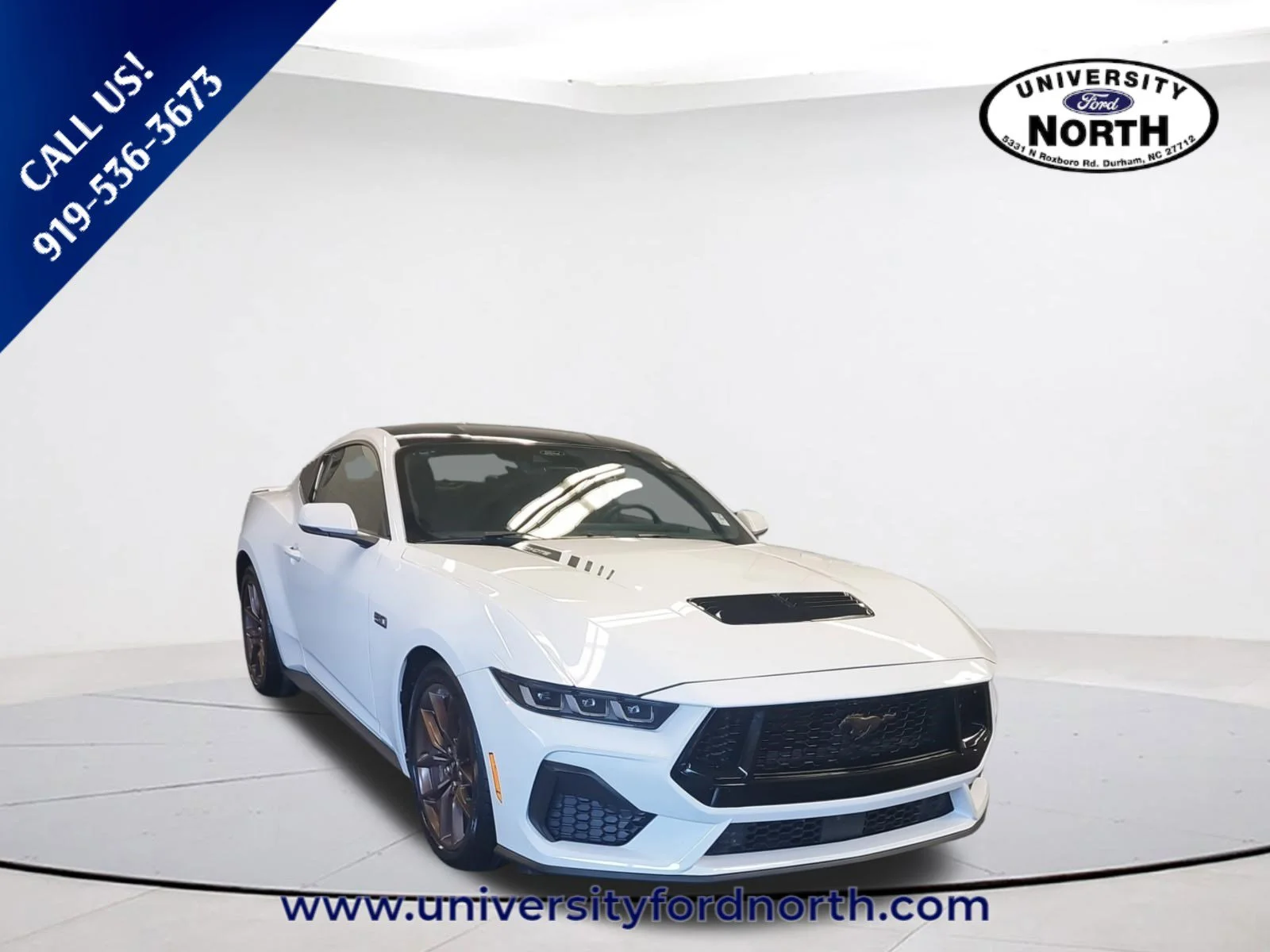 Used 2024 Oxford White Ford GT Premium image 1