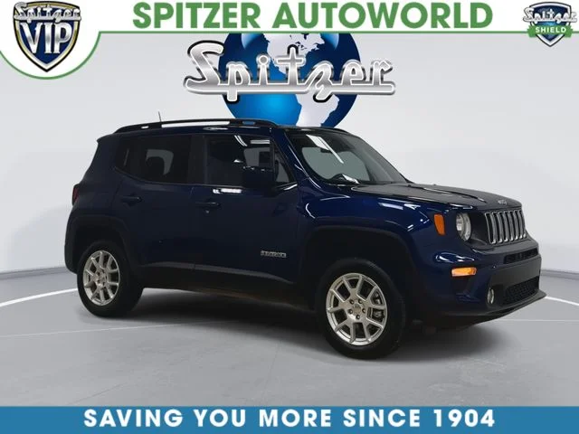 Used 2021 Blue Clearcoat Jeep Latitude image 3