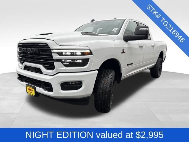 New 2026 Bright White Clear-Coat Exterior Paint RAM Laramie image 4