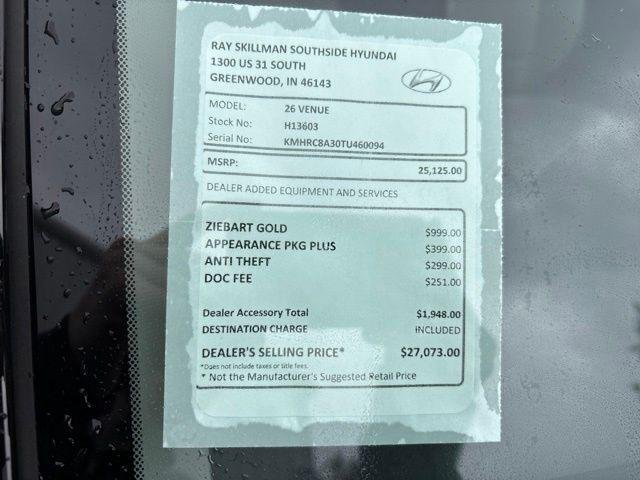 New 2026 Shimmering Silver Hyundai SEL image 35