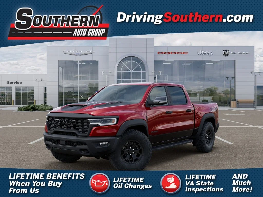 New 2026 Molten Red Pearl-Coat Exterior Paint RAM RHO image 1