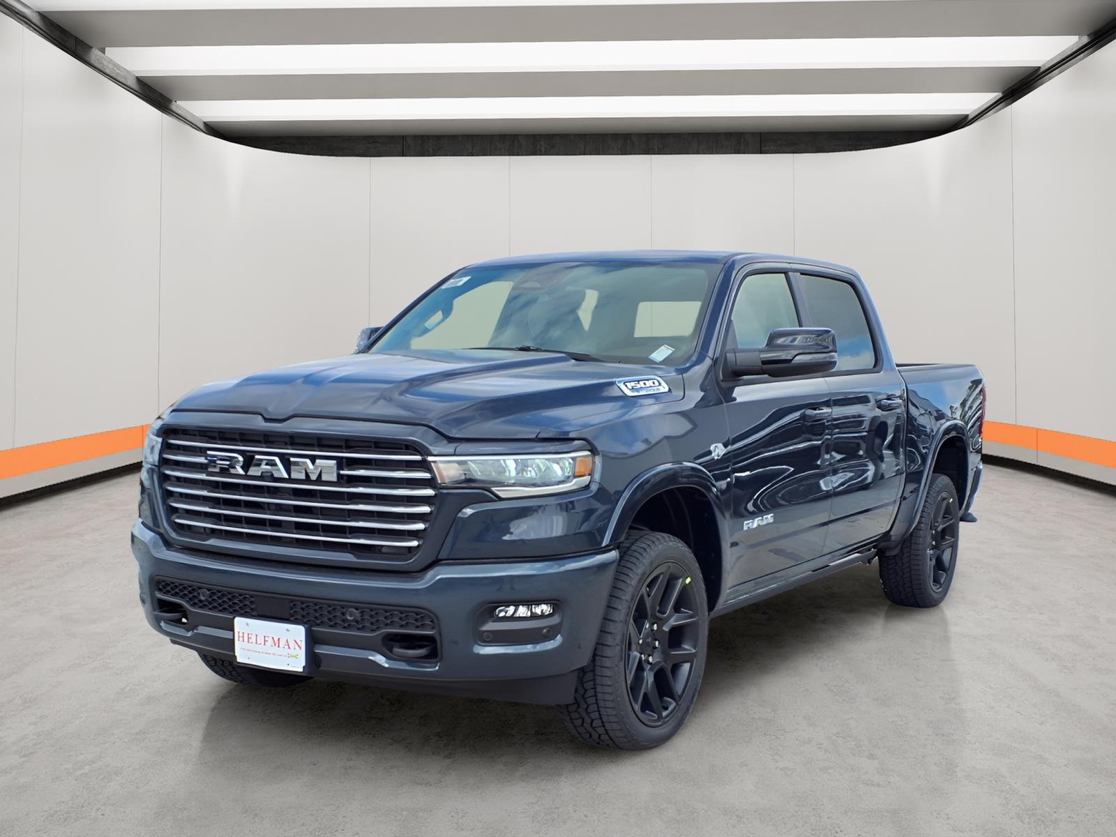 New 2026 Forged Blue Metallic Exterior Paint RAM Laramie image 3