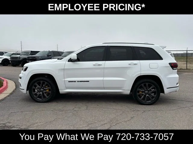 Used 2018 Jeep Grand Cherokee High Altitude with VIN 1C4RJFCG2JC111505 for sale in Castle Rock, CO