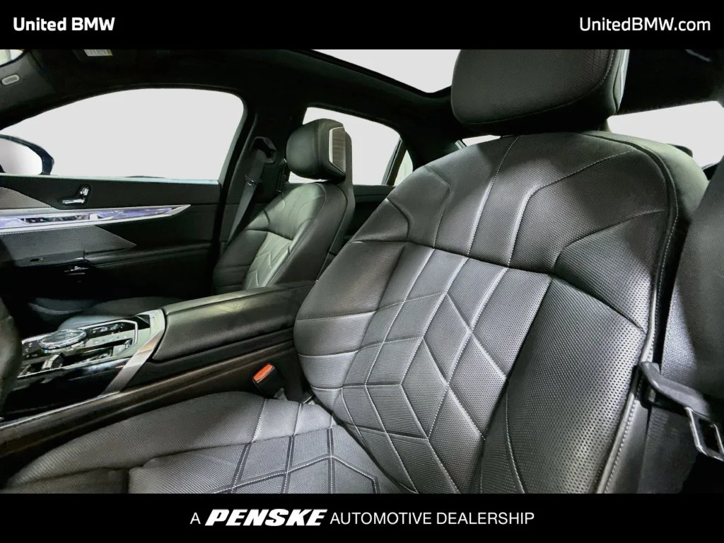 Certified Used 2023 Black Sapphire Metallic BMW 760i xDrive image 12