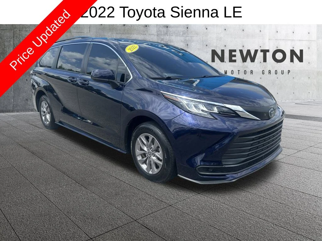 Used 2022 Gray Toyota LE image 1