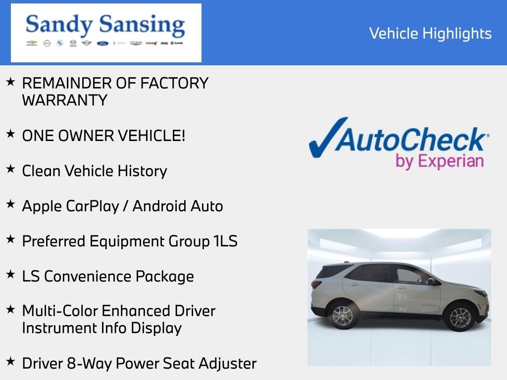 Used 2023 White Chevrolet LS image 8