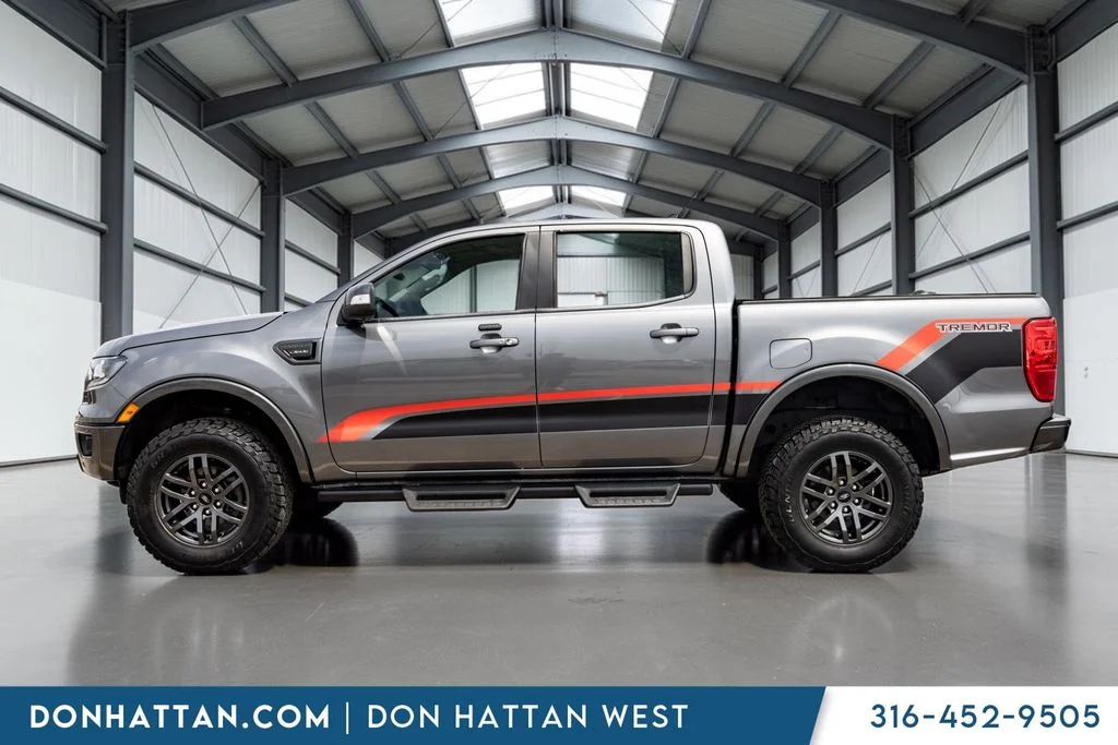 Used 2021 Gray Ford Lariat image 2