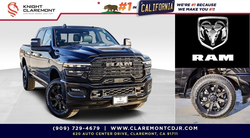 New 2026 Diamond Black Ram Laramie image 1