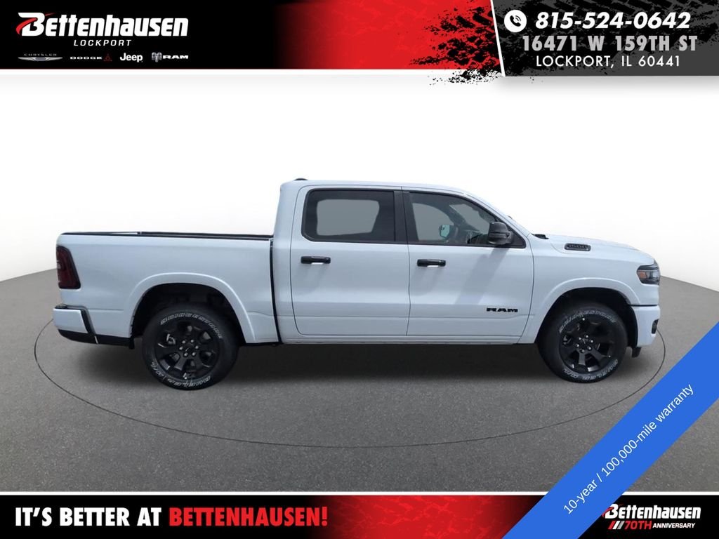 New 2026 Bright White Clear-Coat Exterior Paint RAM BIG HORN image 7
