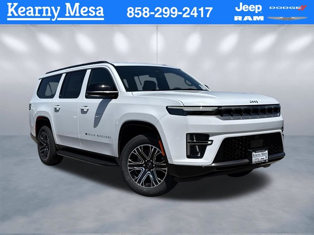 New 2026 Bright White Clear-Coat Exterior Paint Jeep  image 1