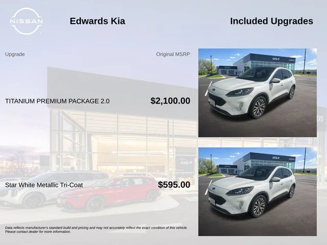 Used 2020 White Ford Titanium image 4