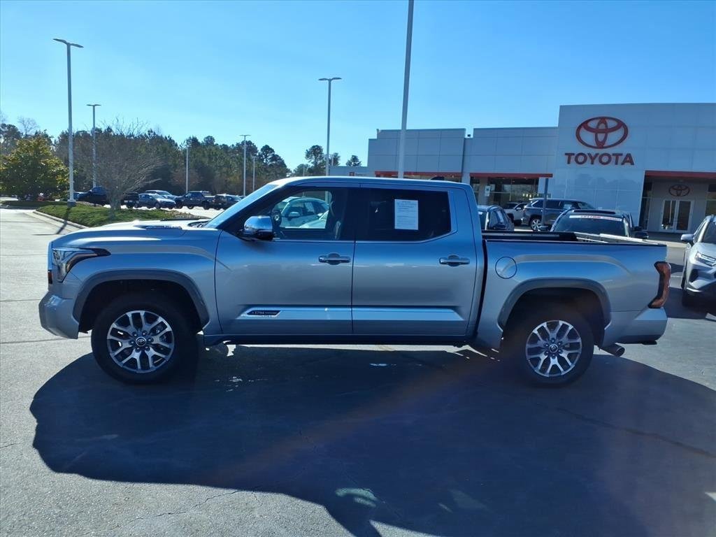 Used 2024 Celestial Silver Metallic Toyota 1794 Edition Hybrid image 2