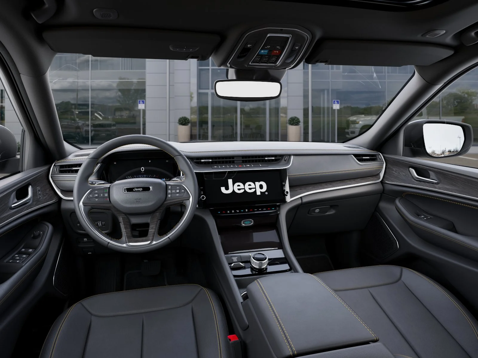 New 2026 Diamond Black Crystal Pearlcoat Jeep Limited image 41