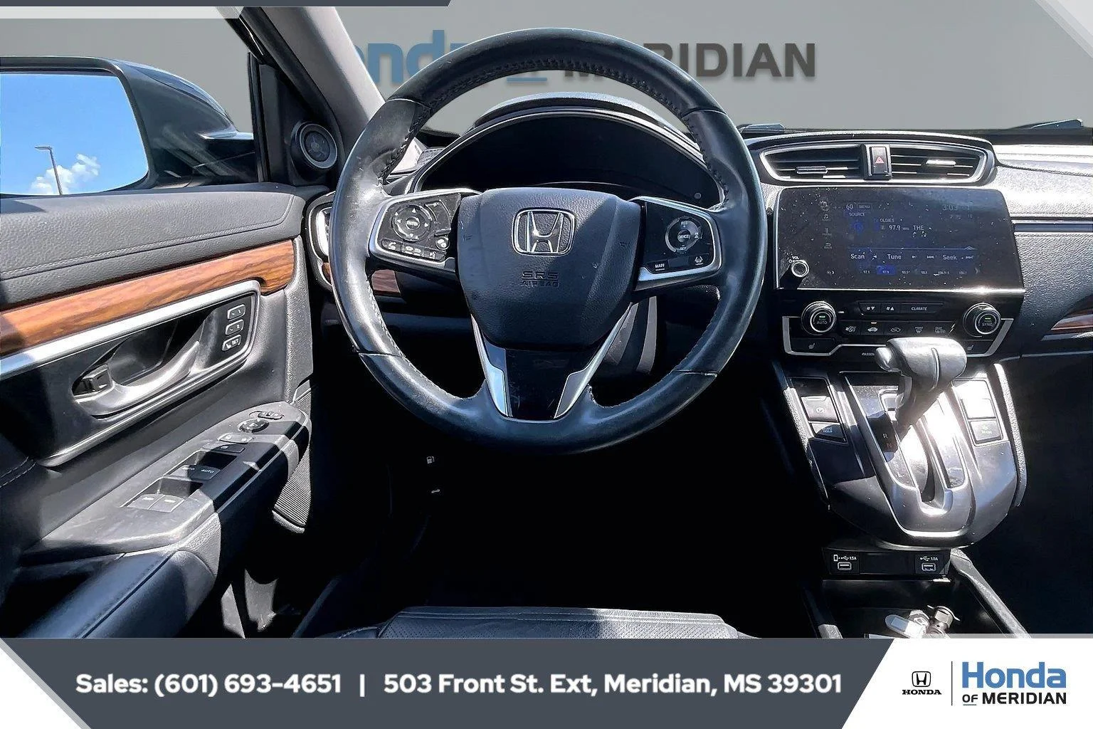 Used 2021 Crystal Black Pearl Honda EX-L image 5