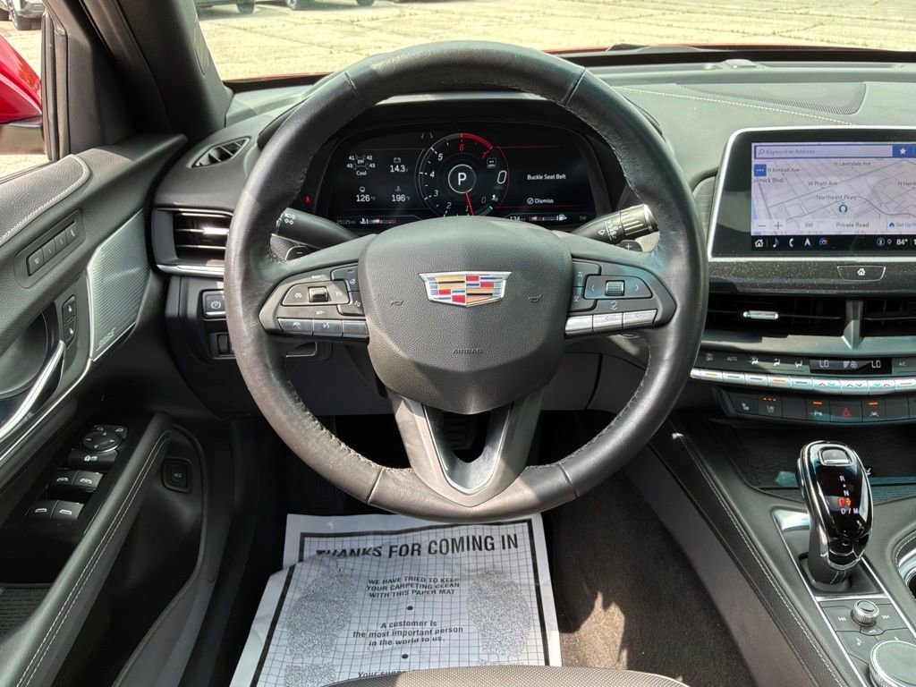 Used 2023 Radiant Red Tintcoat Cadillac Premium Luxury image 21