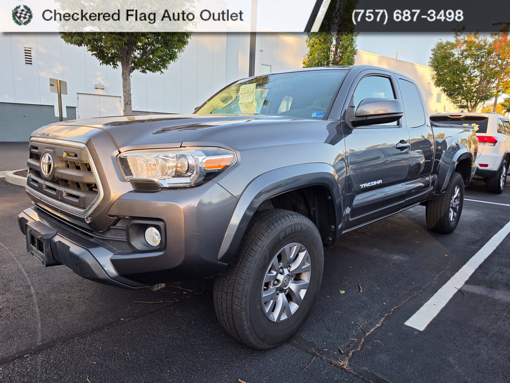 Used 2017 Magnetic Gray Metallic Toyota SR5 image 1