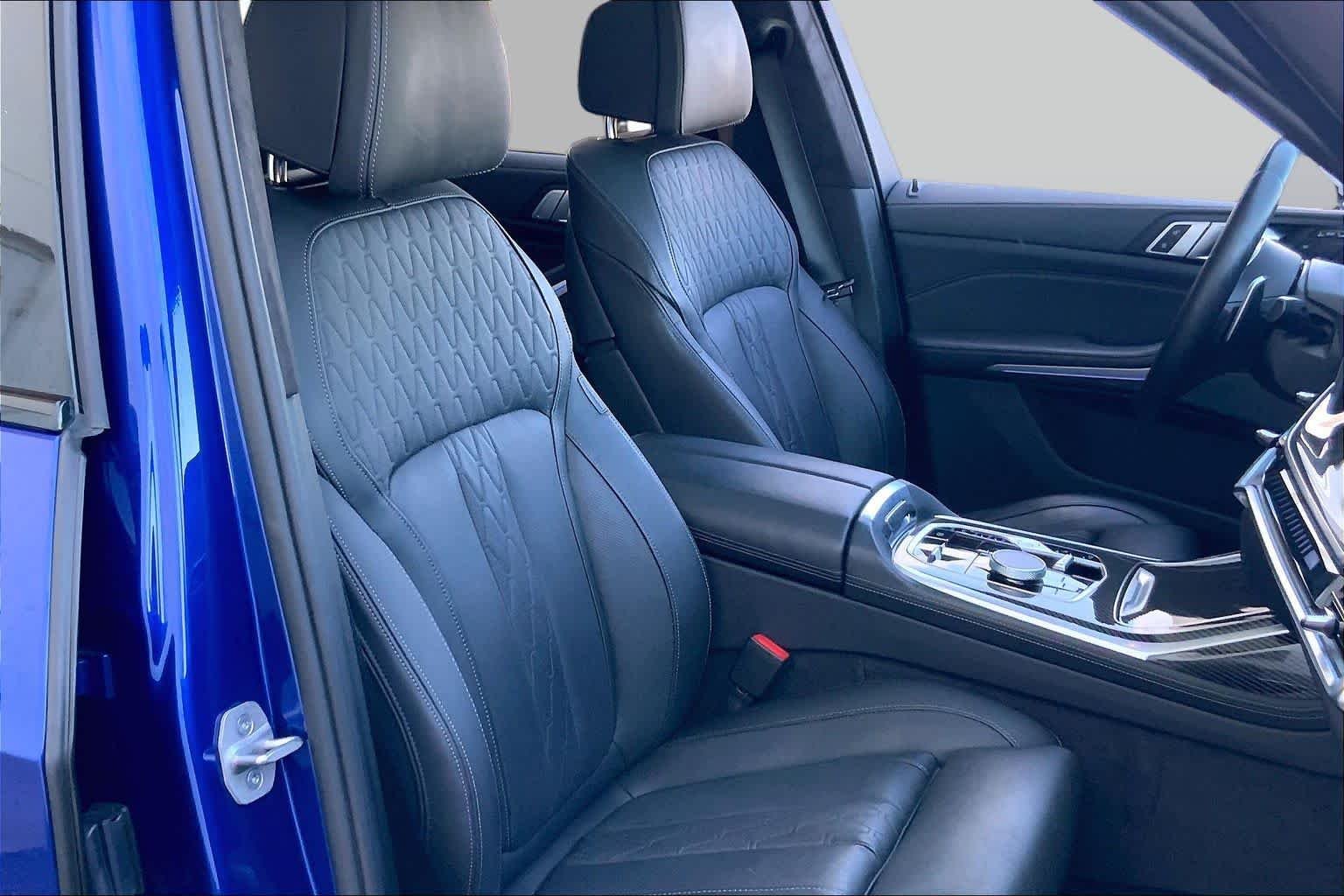 Certified Used 2024 Marina Bay Blue Metallic BMW M60i image 8