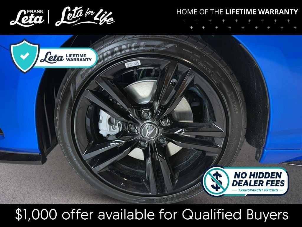 New 2026 Double Apex Blue Pearl Acura w/A-Spec Package image 11