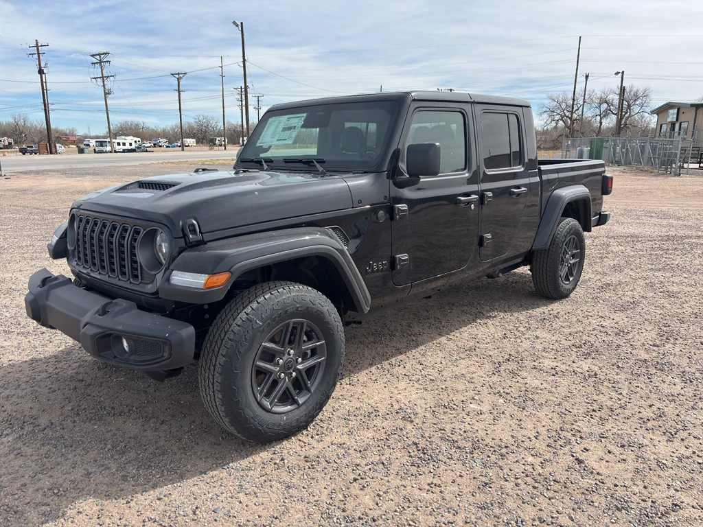New 2026 Black Clear-Coat Exterior Paint Jeep Sport S image 8