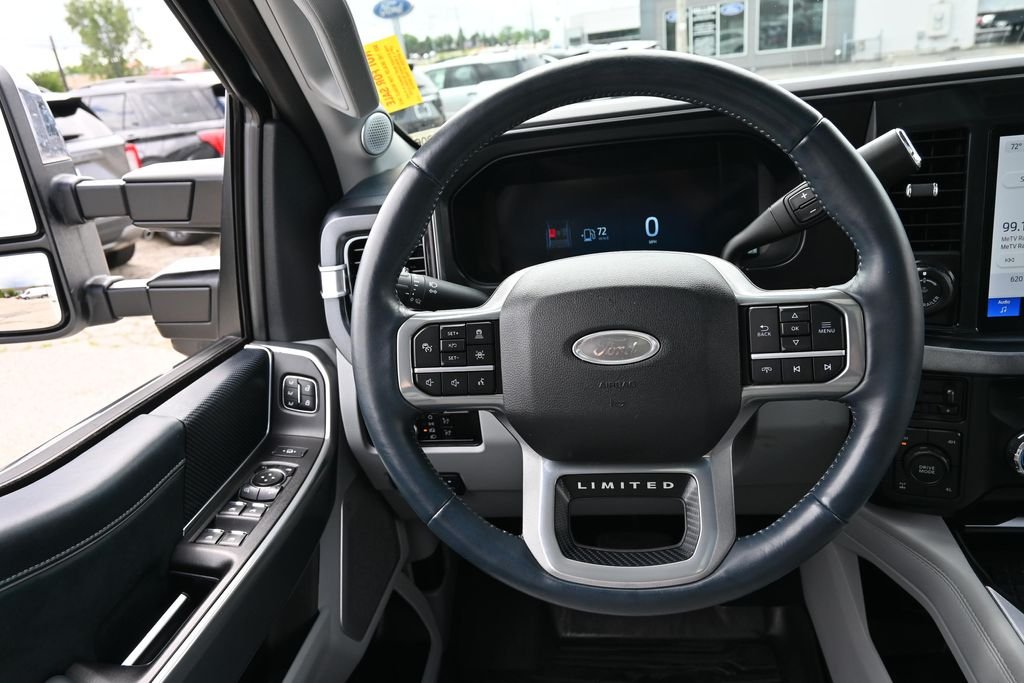 Used 2024 White Metallic Ford Limited image 33