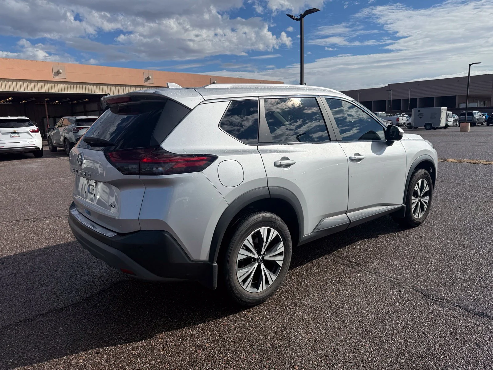 Used 2023 Brilliant Silver Nissan SV image 4