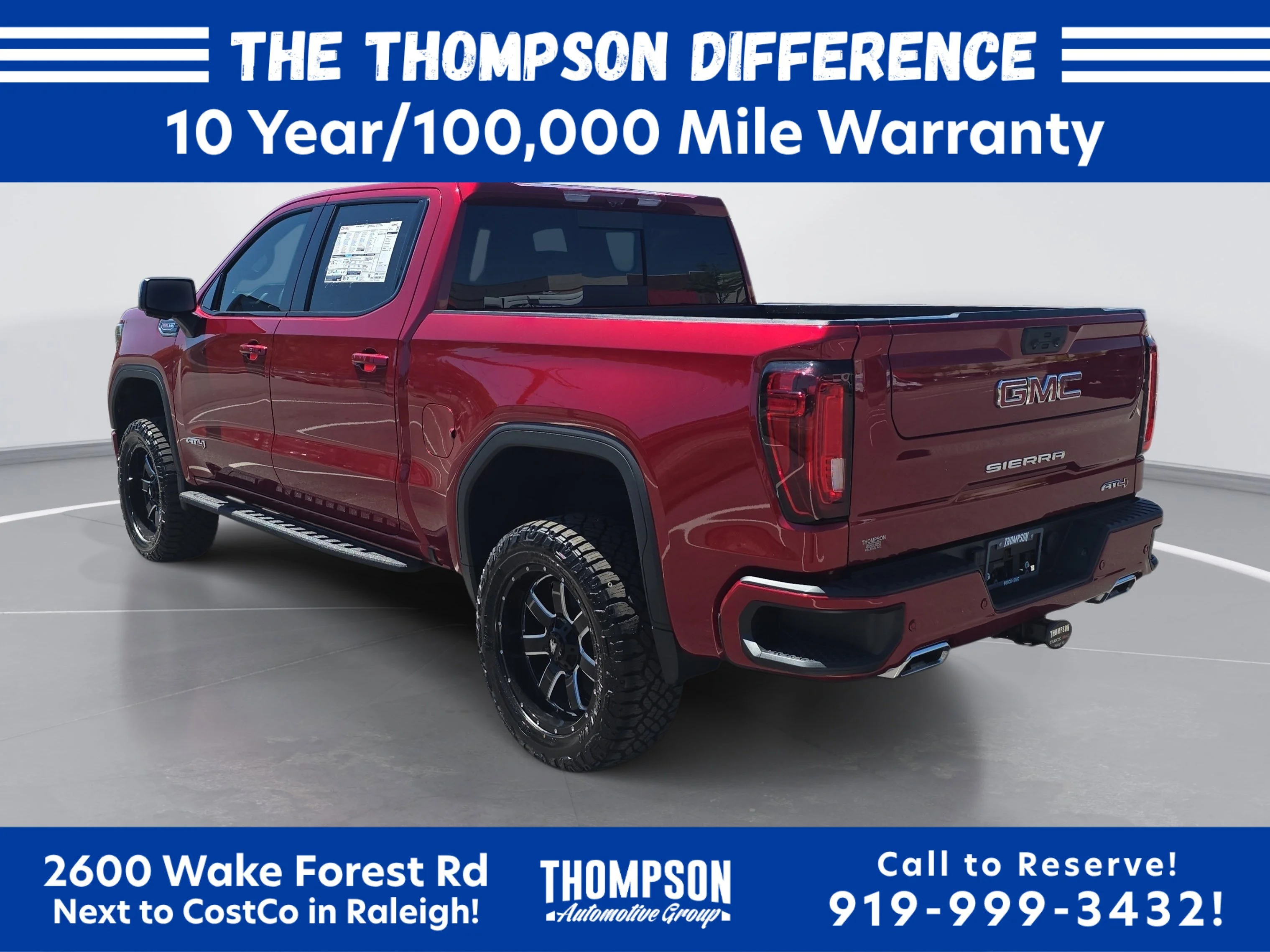 New 2026 Volcanic Red Tintcoat GMC AT4 image 8
