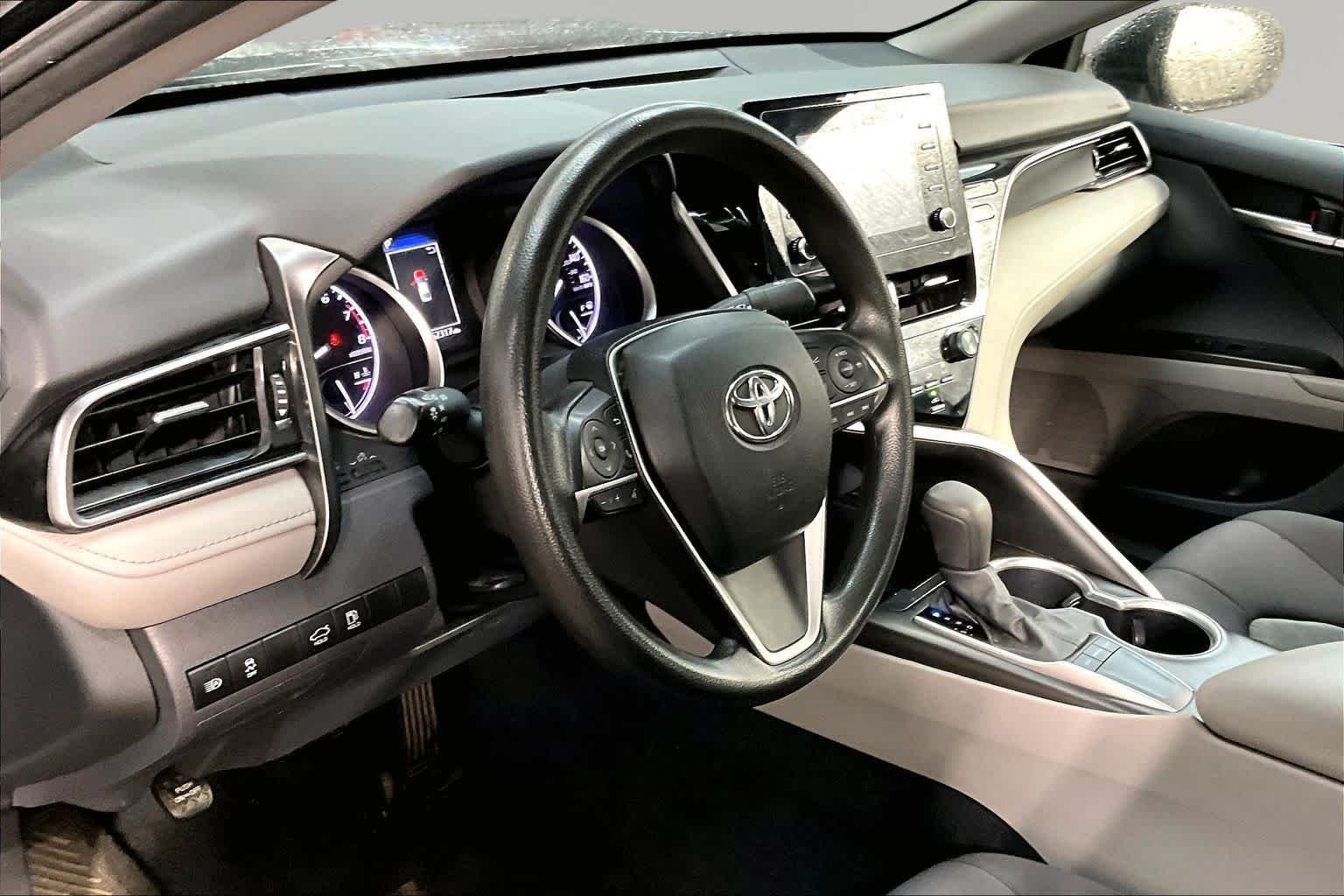 Used 2024 Midnight Black Metallic Toyota LE image 18
