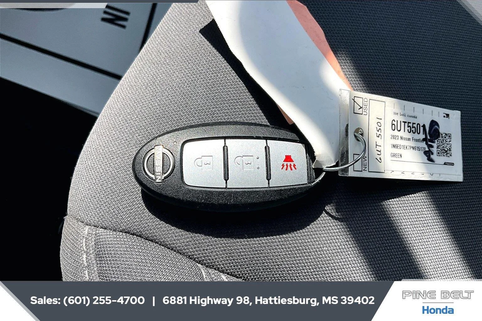 Used 2023 Tactical Green Metallic Nissan SV image 9