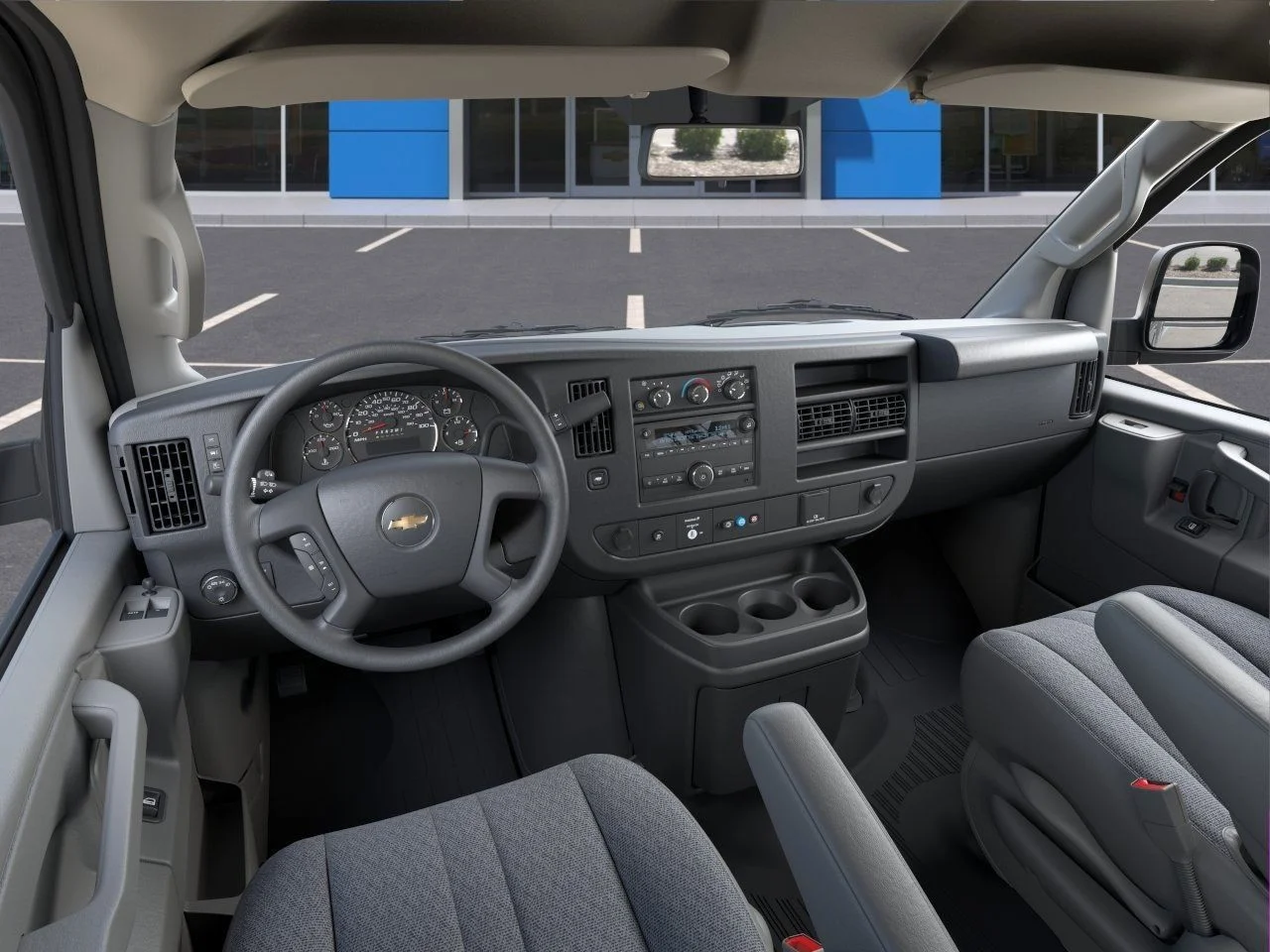 New 2025 White Chevrolet Work Van image 17