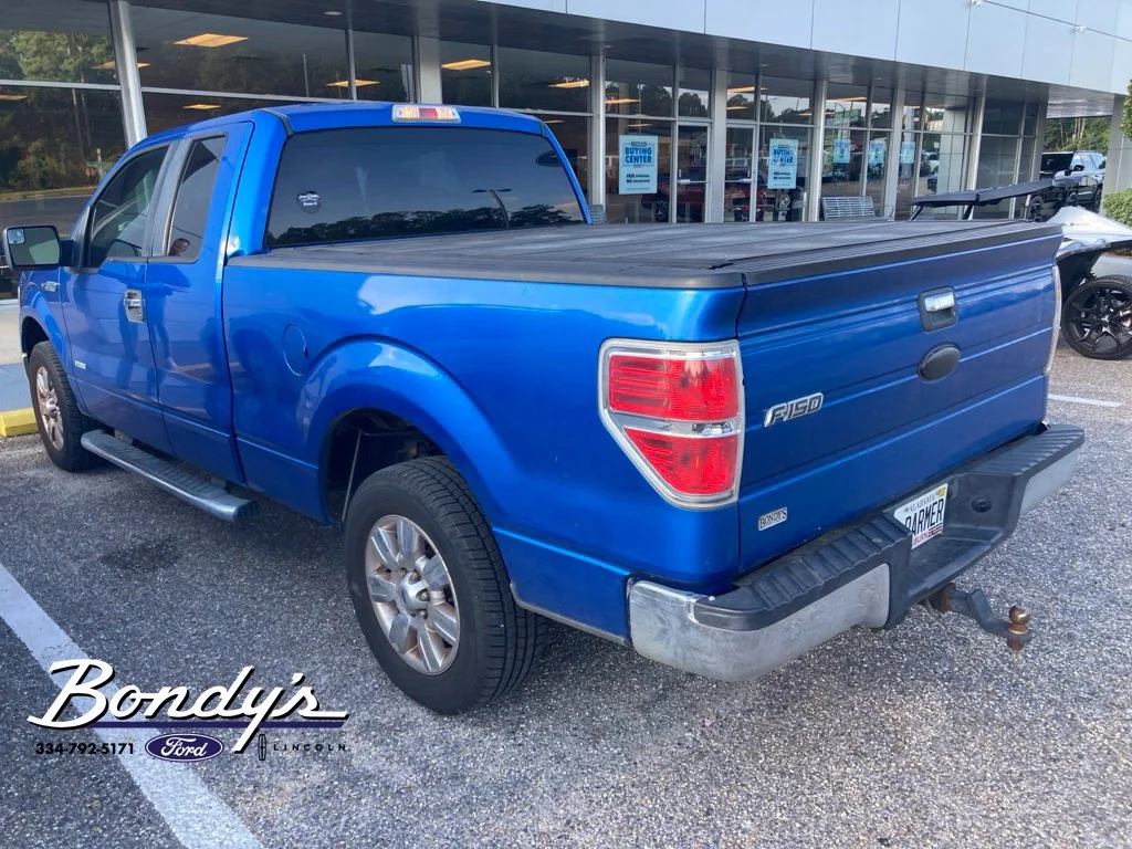 Used 2012 Blue Flame Metallic Ford XLT image 3
