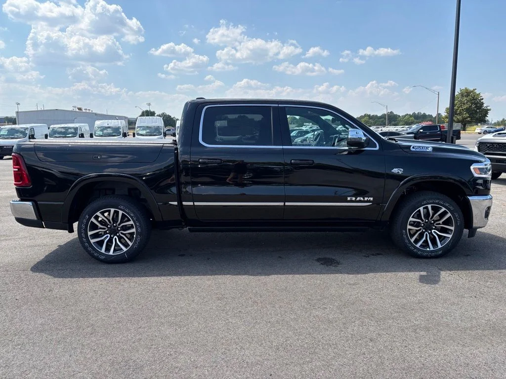 New 2027 Diamond Black Crystal Pearlcoat RAM Limited image 9
