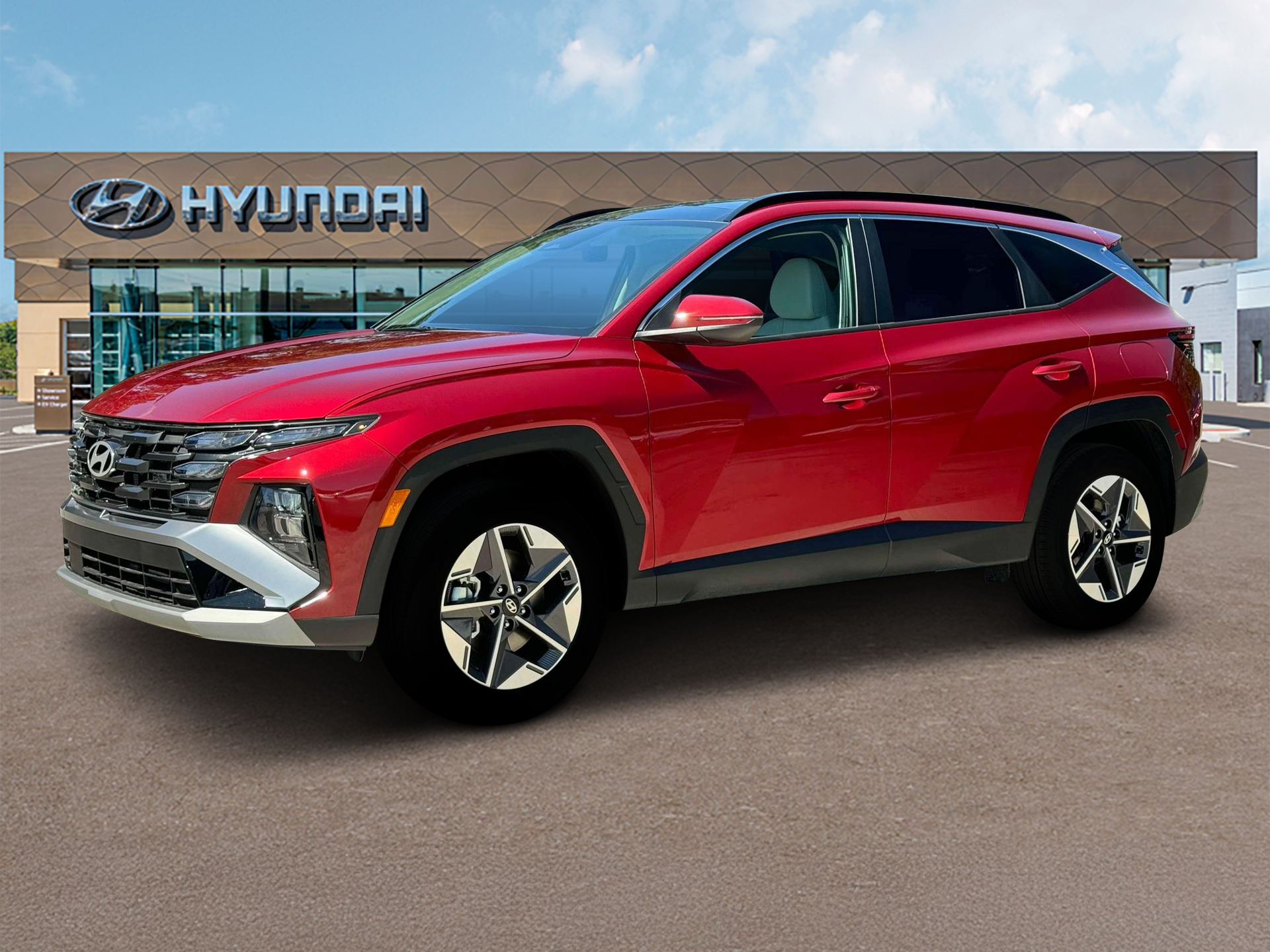 New 2025 Red Hyundai SEL Convenience image 2