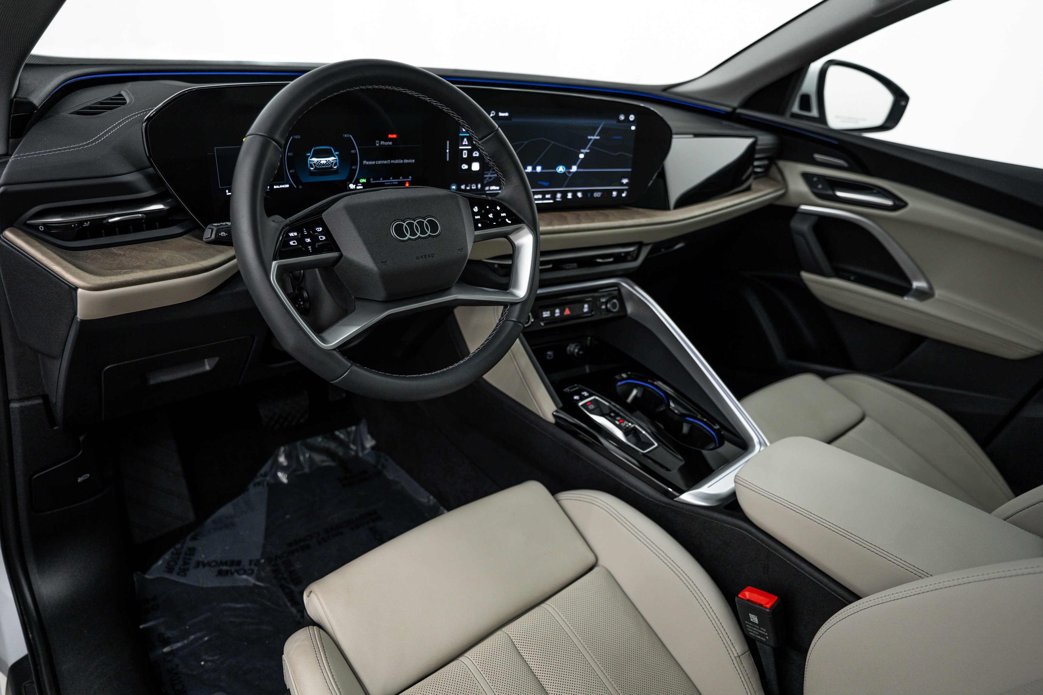 Used 2025 Glacier White Metallic Audi Premium Plus image 8