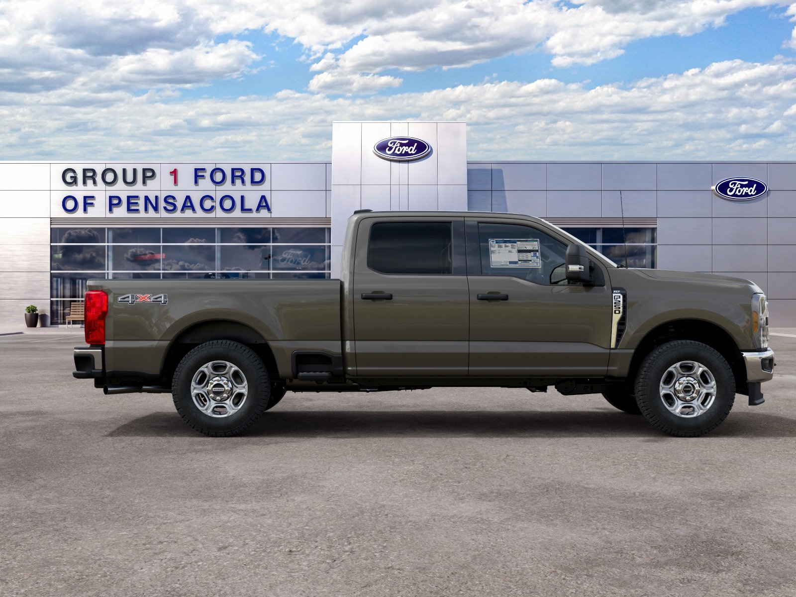 New 2027 Marsh Gray Metallic Ford F-250® XLT image 5