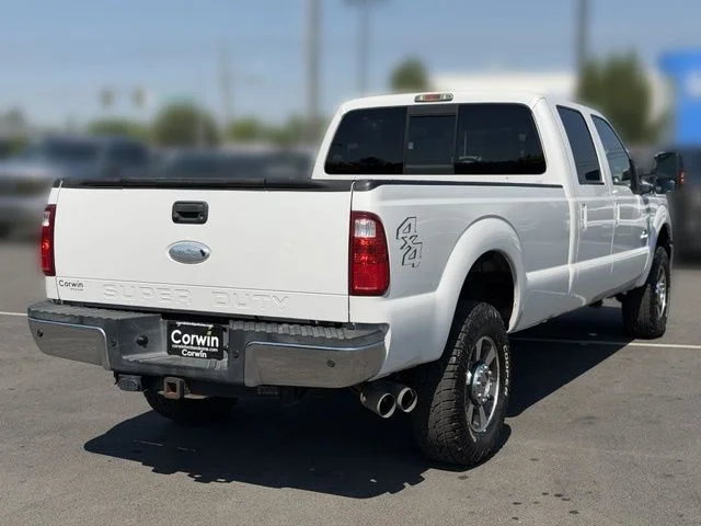 Used 2012 White Platinum Clearcoat Metallic Ford Lariat image 12
