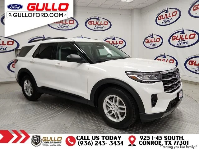 New 2026 Star White Metallic Tri-Coat Ford Active image 1