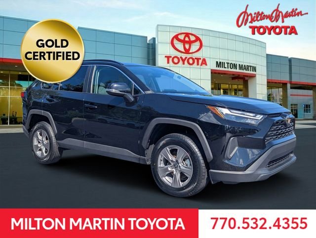 Certified Used 2025 Black Toyota XLE image 1