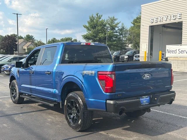 Certified Used 2024 Blue Metallic Ford STX image 6
