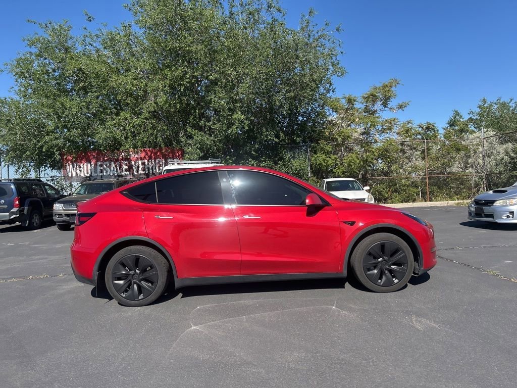 Used 2023 Red Multi-Coat Tesla Long Range image 3