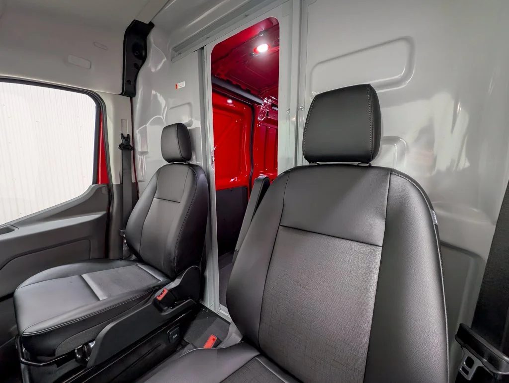 New 2027 Race Red Ford Cargo Van image 11