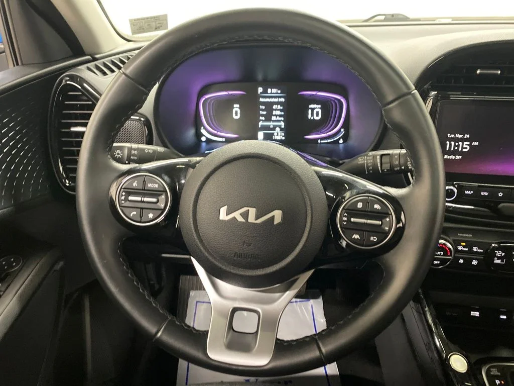 Used 2025 Surf Blue Kia EX image 15