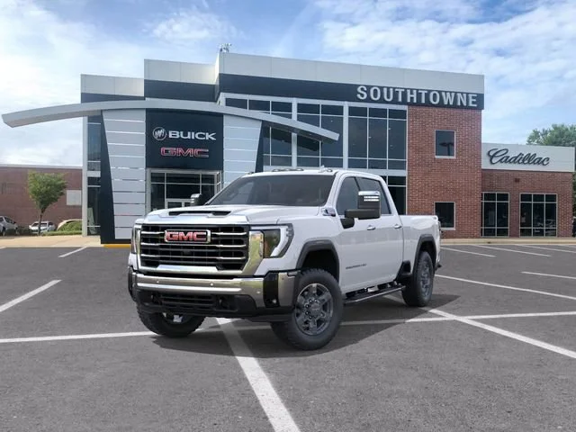 New 2026 Glacier White Tricoat GMC SLT image 8