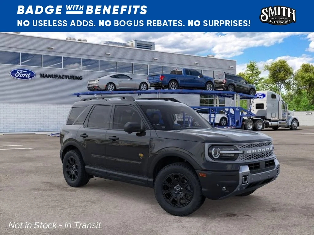 New 2026 Shadow Black Ford Badlands® image 8