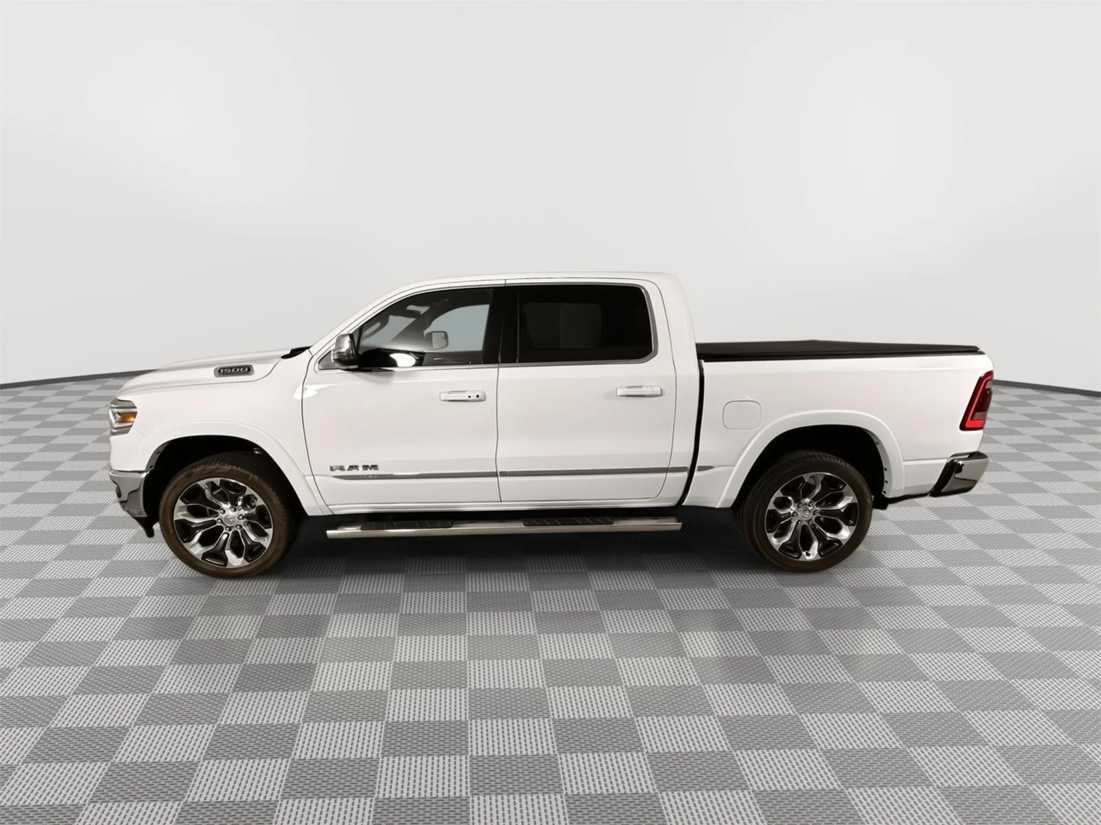 Used 2023 Bright White Clearcoat Ram Limited image 5