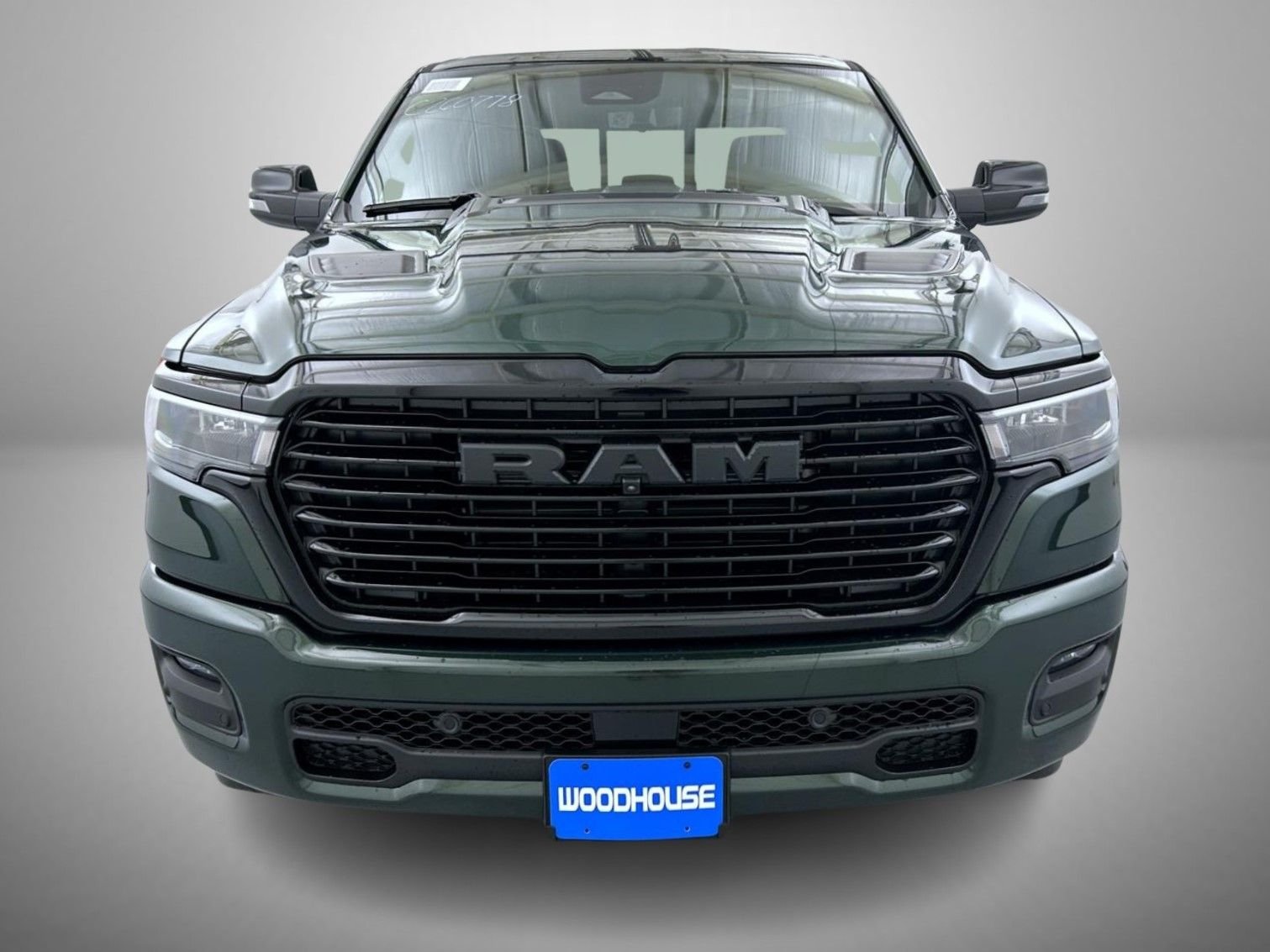 New 2026 Serrano-Green Metallic Exterior Paint RAM Laramie image 2