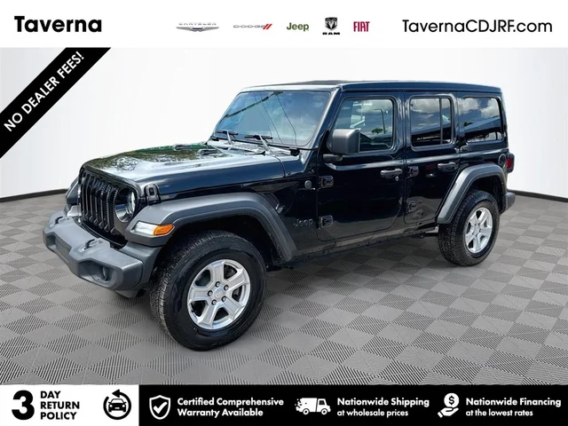 2022 Jeep Wrangler Unlimited Sport S