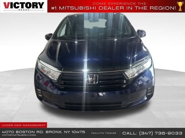 Used 2021 Blue Honda EX image 2