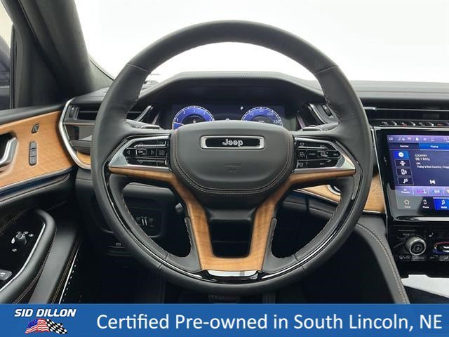 Used 2023 Bright White Clearcoat Jeep Summit Reserve image 21